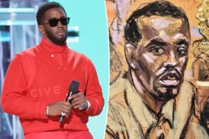 Sean ‘Diddy’ Combs appeared ‘bloated,’ sported gray hair and beard in court as he faced more sexual abuse allegations