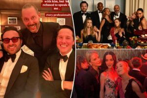 Hollywood super-connector Michael Kives celebrates birthday with guests including Bill and Hillary Clinton, Kim Kardashian