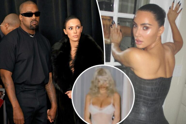 Bianca Censori shares sultry snap in sheer ensemble amid Kanye West, Kim Kardashian drama