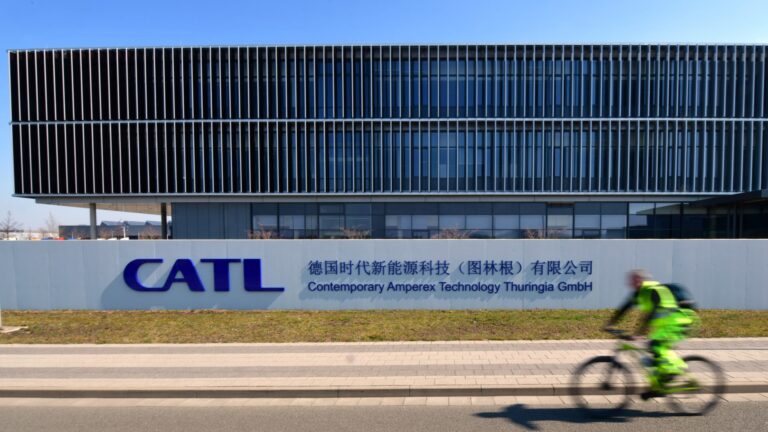 Chinese battery giant CATL posts fall in annual revenue