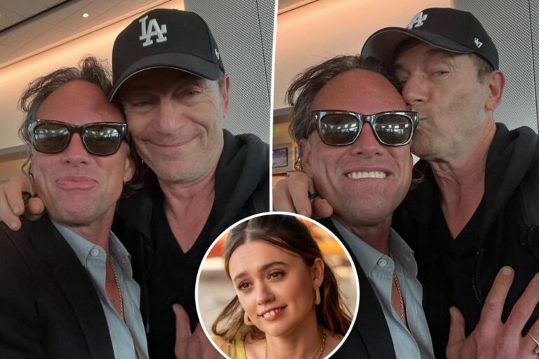 Jason Isaacs jokes about ‘White Lotus’ cast ‘beef’ amid Walton Goggins, Aimee Lou Wood feud rumors