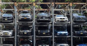 Two-year wait over for owners of van stuck in carpark
