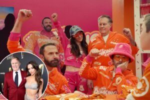 Jordon Hudson ‘forced’ her way into Belichick Dunkin’ ad